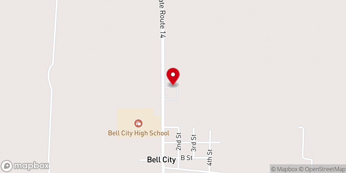Map showing location of St John Vianney Catholic Church