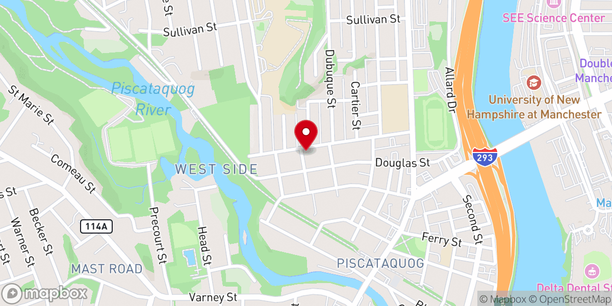Map showing location of Abiding Light Pentecostal Church