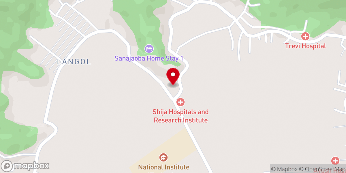 Map showing location of Lanthungching Baptist church ground