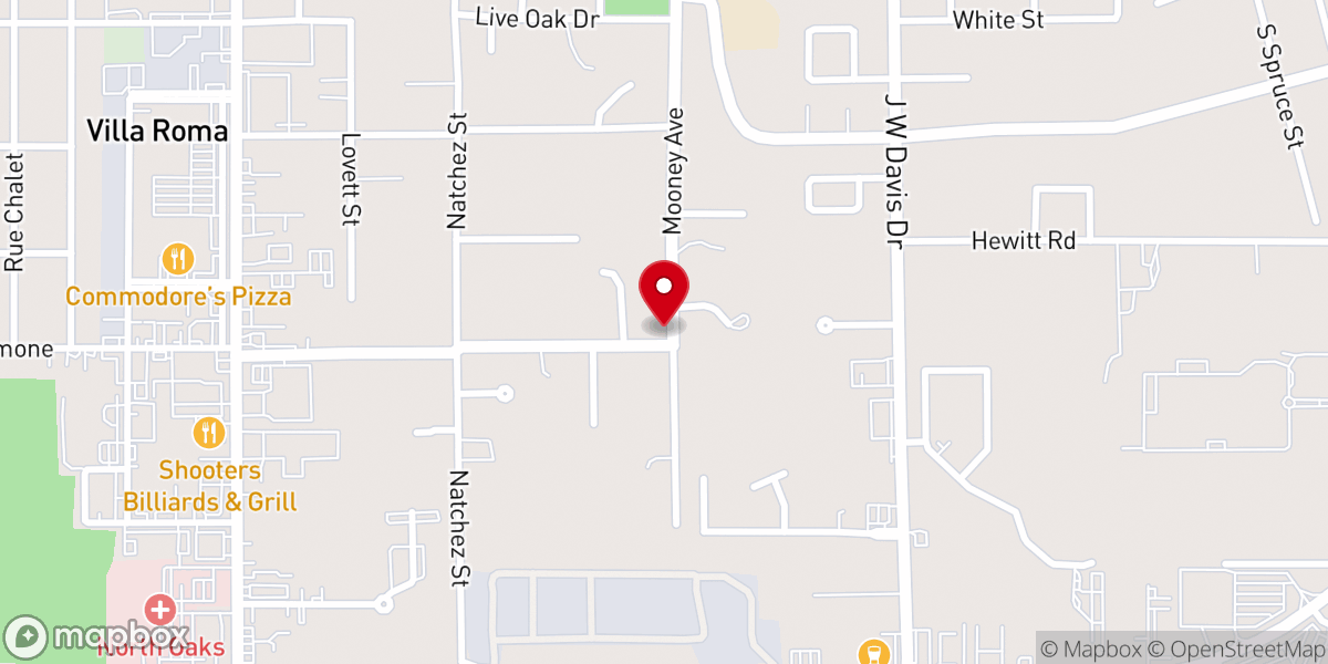 Map showing location of Zion Apostolic Church
