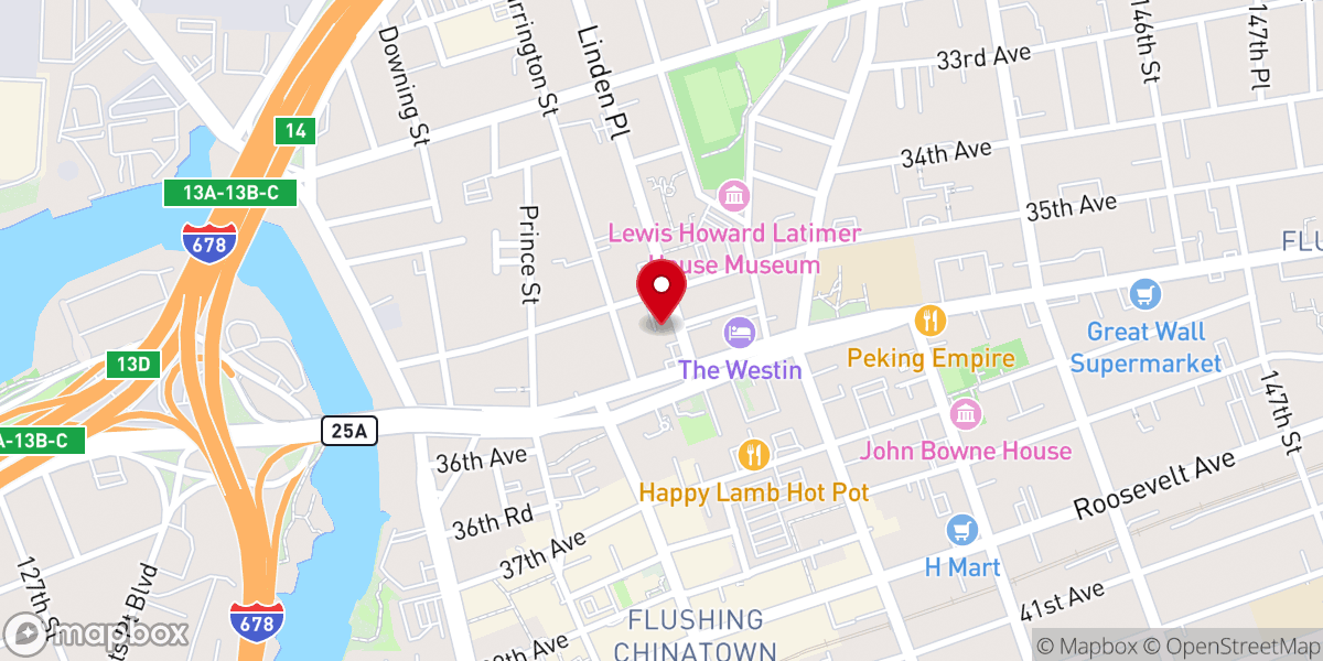 Map showing location of Gospel Faith Presbyterian Church