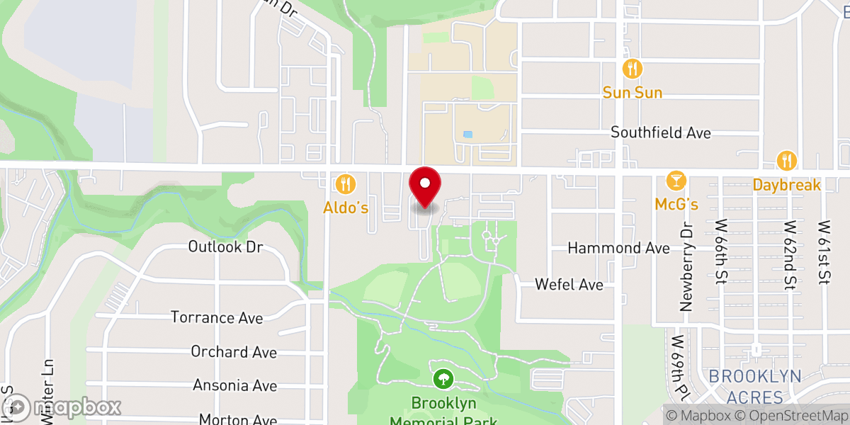 Map showing location of St. Elias Melkite Greek Catholic Church