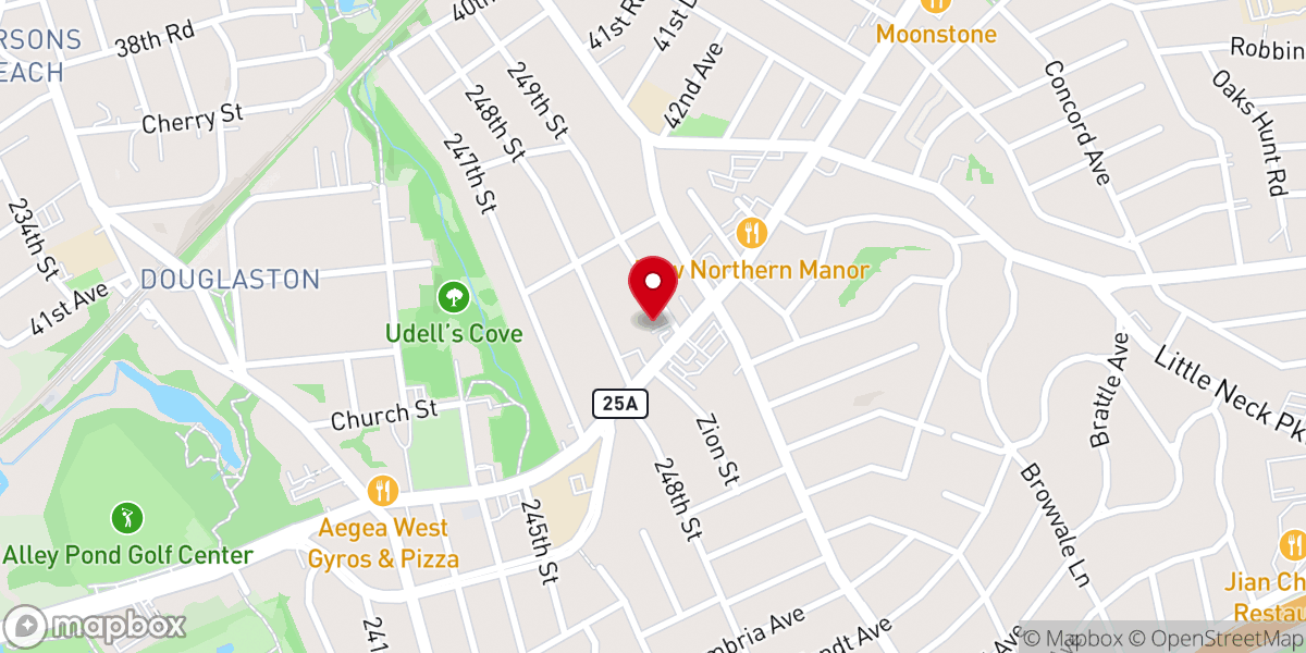 Map showing location of Zion Shopping