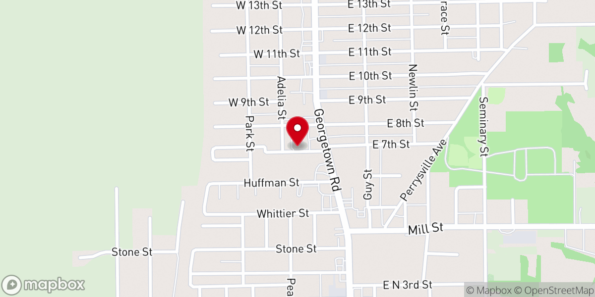 Map showing location of St Isaac Jogues Catholic Church
