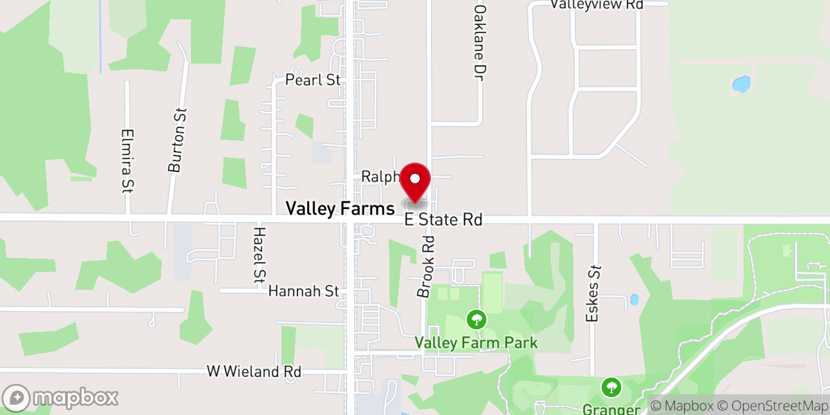 Map showing location of Lansing Chin Baptist Church