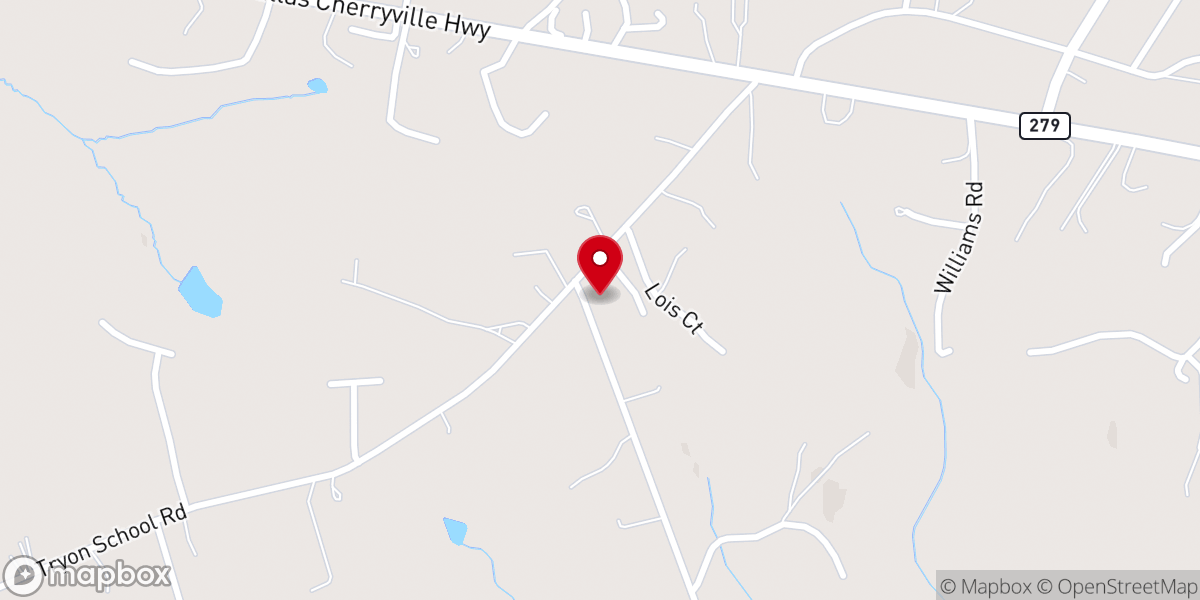 Map showing location of The Church of God