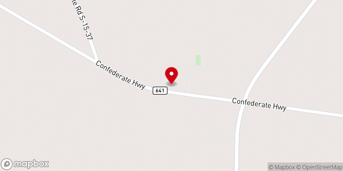 Map showing location of Wesley Chapel