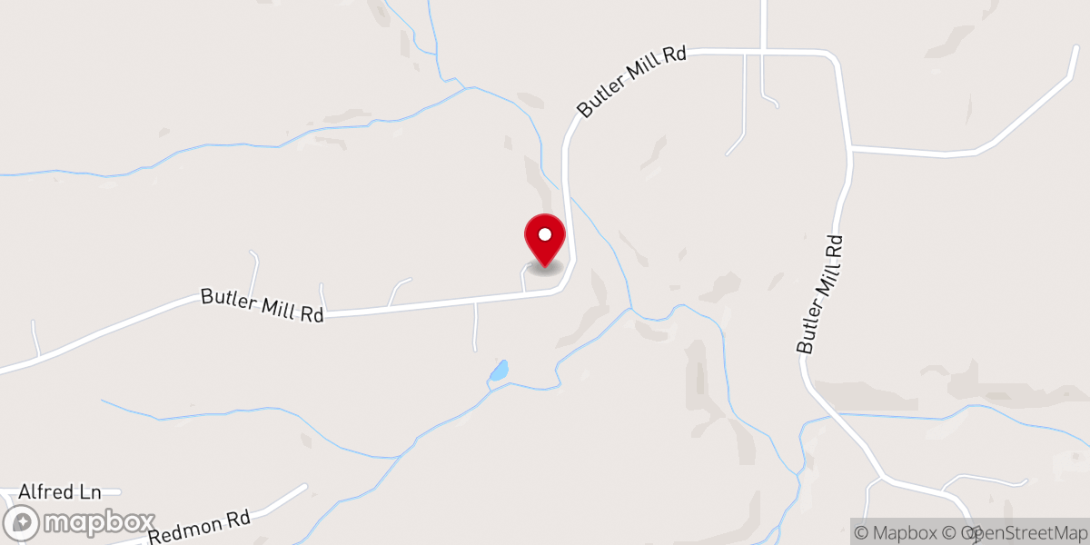 Map showing location of Grace Missionary Baptist Church
