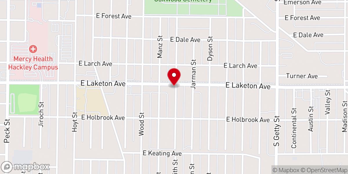 Map showing location of New Beginning Life Center