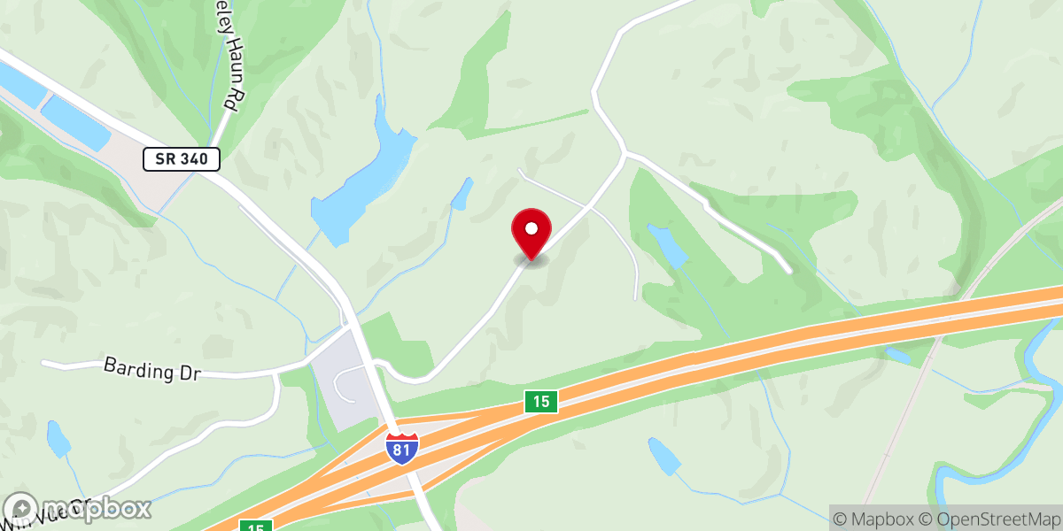 Map showing location of Union Grove Church