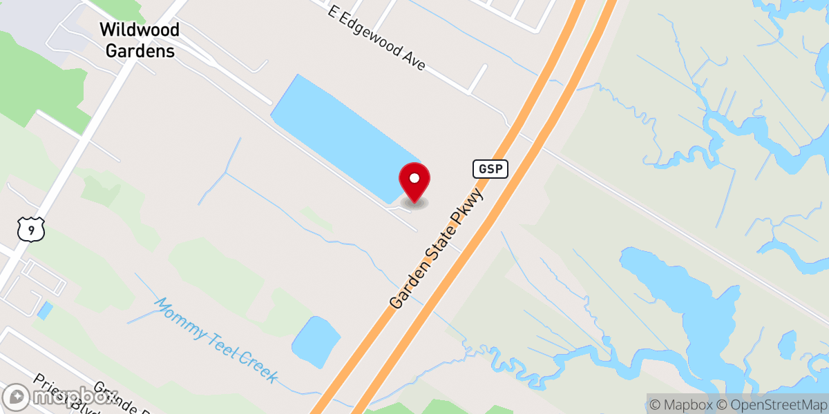 Map showing location of St. Babs Grande Retreat