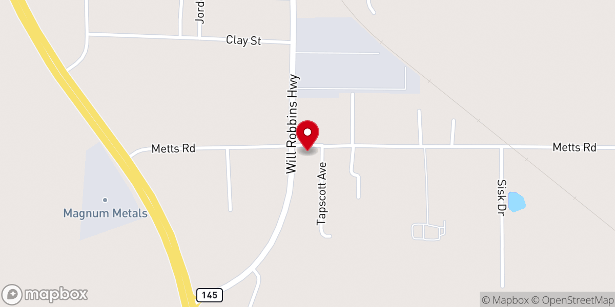 Map showing location of South Nettleton Baptist Church. @SNBCN (FACEBOOK)