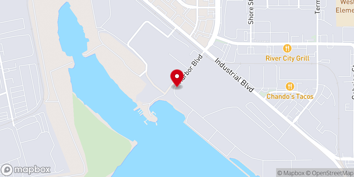 Map showing location of West Sacramento Gujarati Society