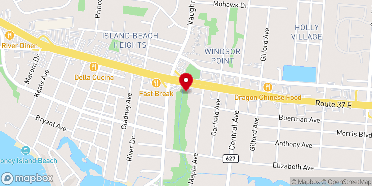 Map showing location of True Gospel Ministries