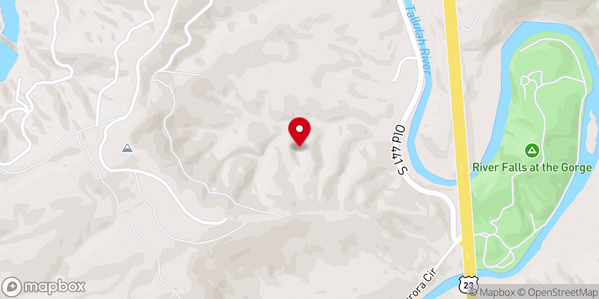Map showing location of Gods Garden Ministries