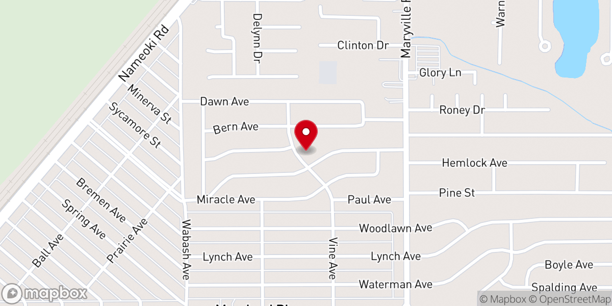 Map showing location of Celebration Community Church