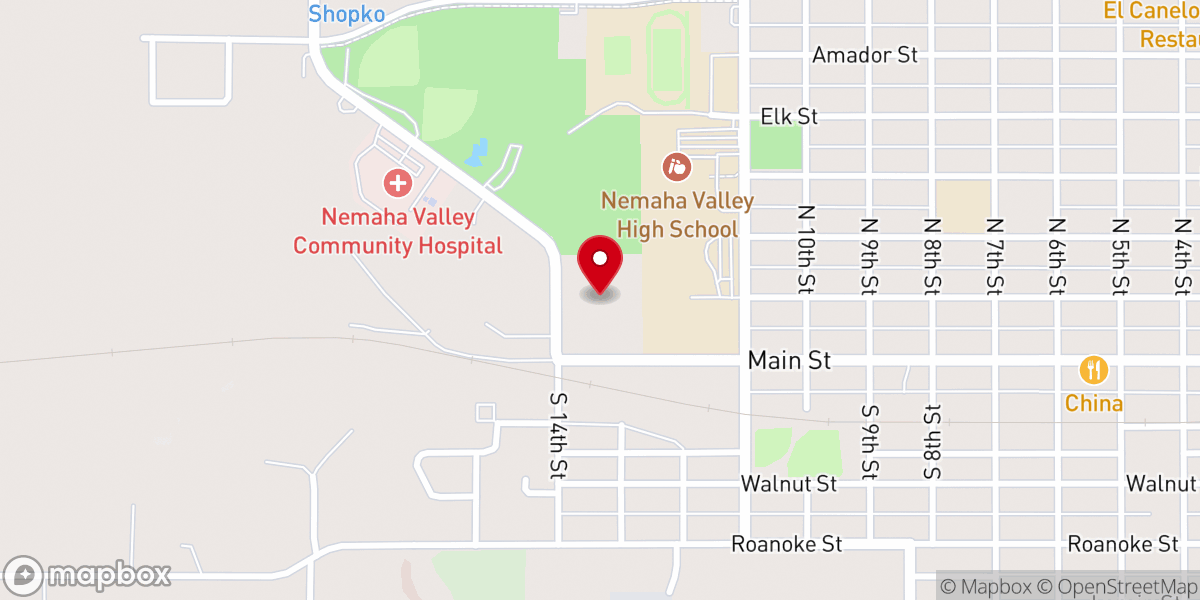 Map showing location of NorthRidge Church