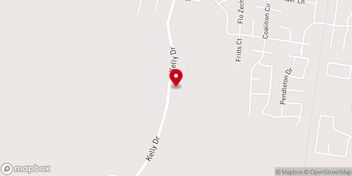 Map showing location of Iglesia Restauracion en Rios De Agua Viva
