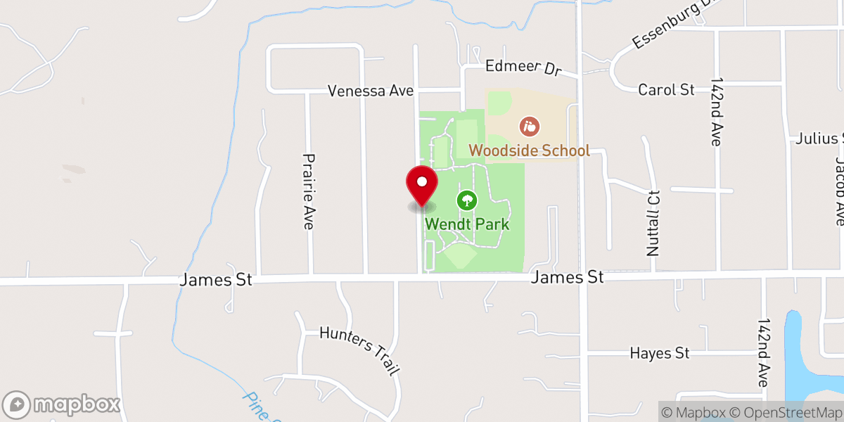 Map showing location of Smyrna Church of God
