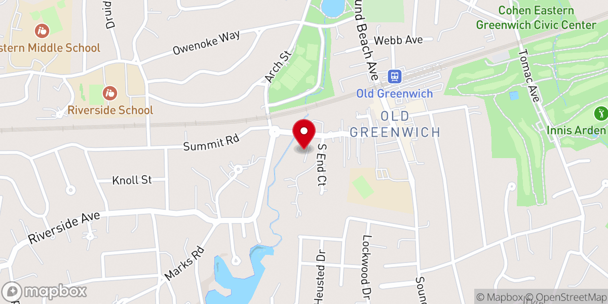 Map showing location of Edgewater Church Corp