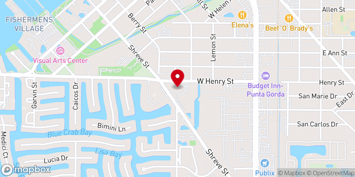 Map showing location of Church of the Good Shepherd