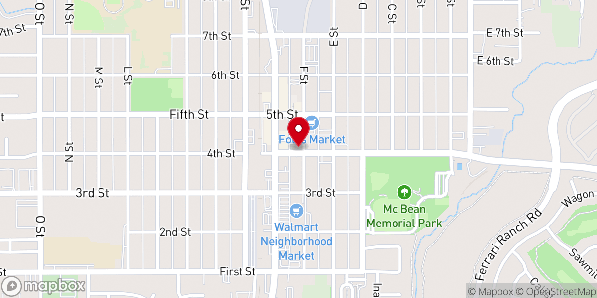 Map showing location of Lincoln Amazing Grace Seventh Day Adventist Church - Food Distribution Center