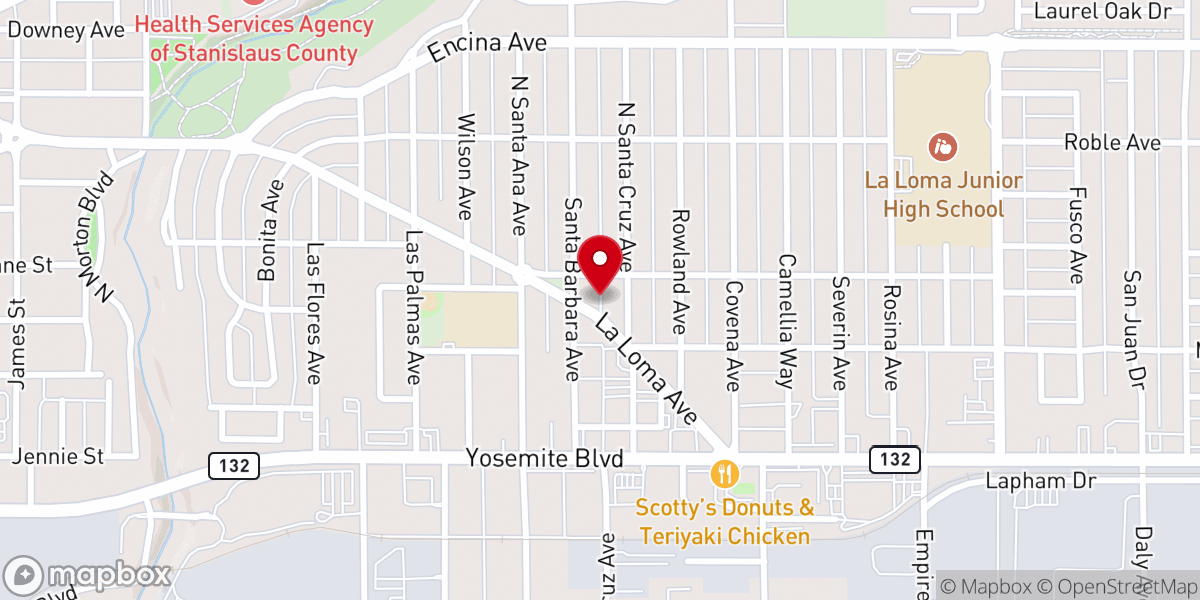 Map showing location of New Jerusalem International Ministries
