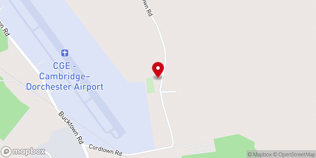 Map showing location of Union Chapel A.M.E. Church