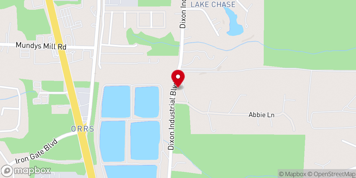 Map showing location of Atlanta Southside Seventh-day Adventist Church