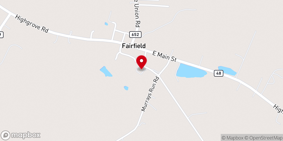 Map showing location of Saint Michael Catholic Church