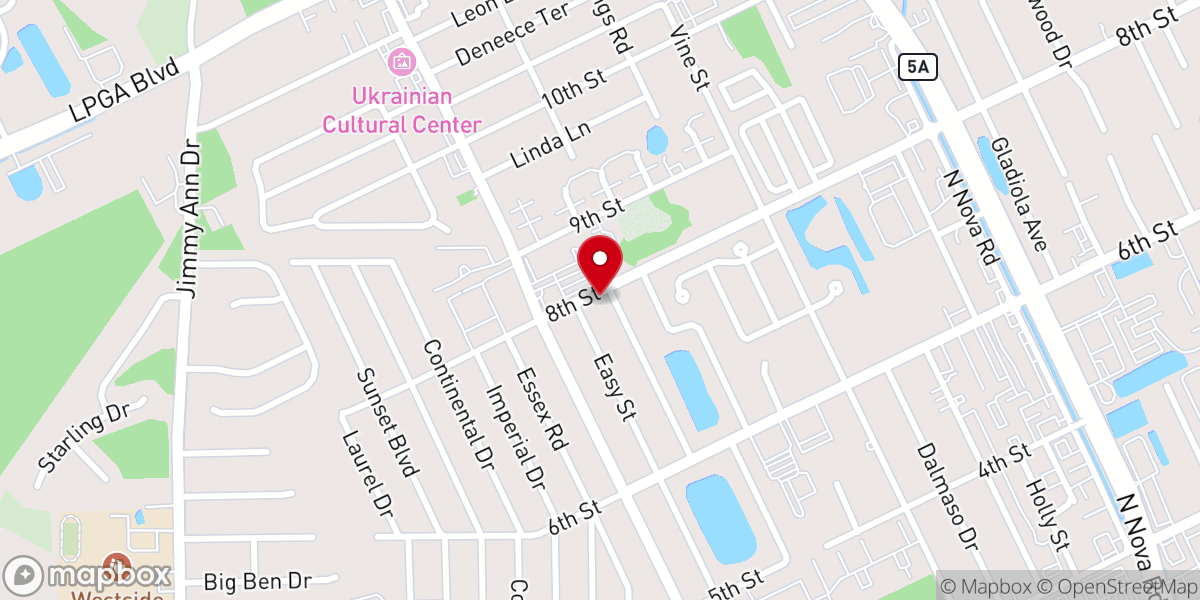 Map showing location of Mt Calvary Seventh-Day