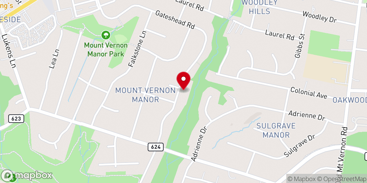 Map showing location of Touch of Jesus Ministry