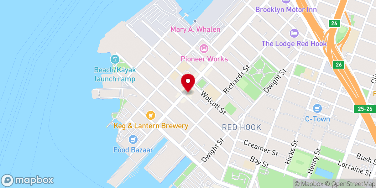 Map showing location of Koach Hatorah Inc