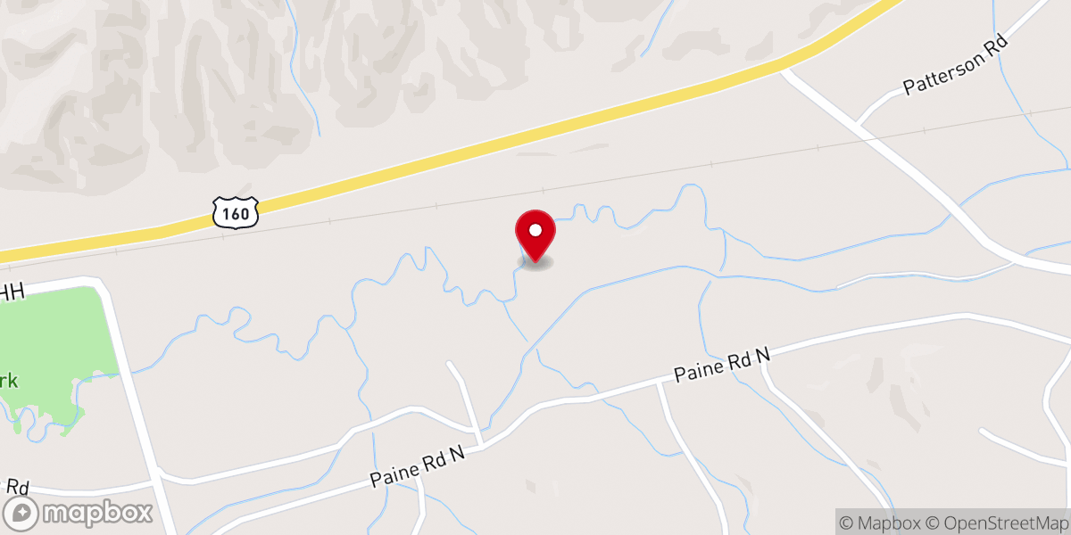 Map showing location of Wolfhawk Spirit Retreat