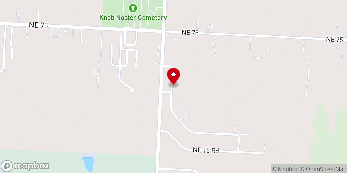 Map showing location of Charity Christian Revival Center