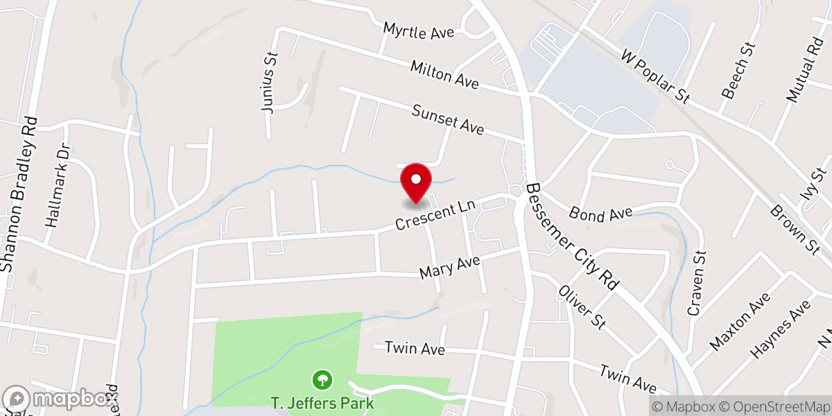 Map showing location of City of David Church