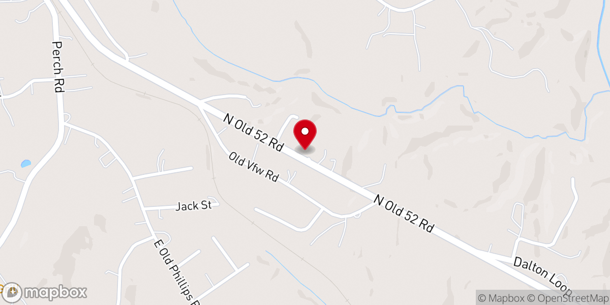 Map showing location of Pinnacle Salvation Assembly