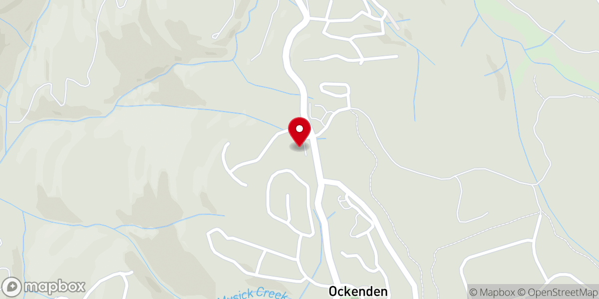 Map showing location of Shaver Lake Church of Christ