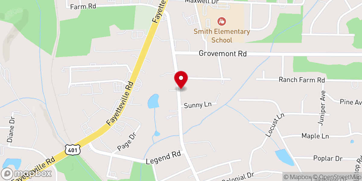 Map showing location of Faith Victory and Freedom Ministries International Inc