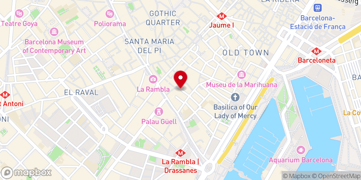 Map showing location of Templo Hare Krishna