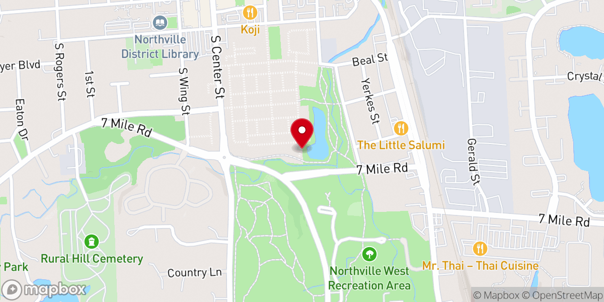 Map showing location of Doorkeepers