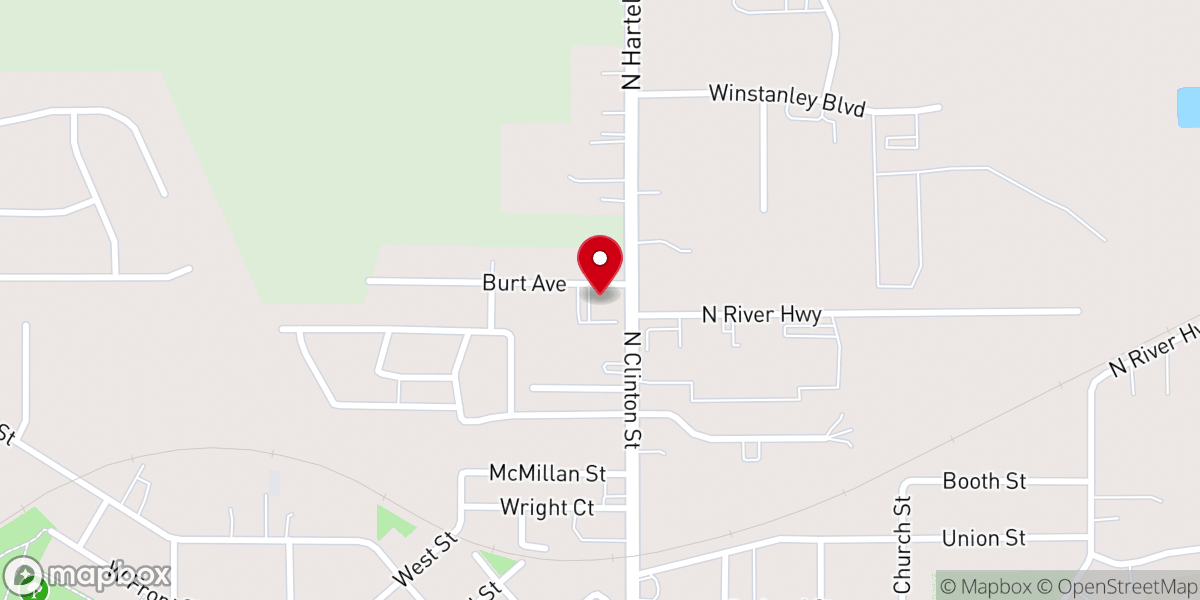 Map showing location of Grand Ledge Seventh-day Adventist - Food Distribution Center