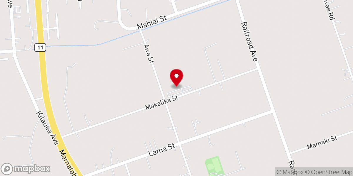 Map showing location of Overcoming Faith Center