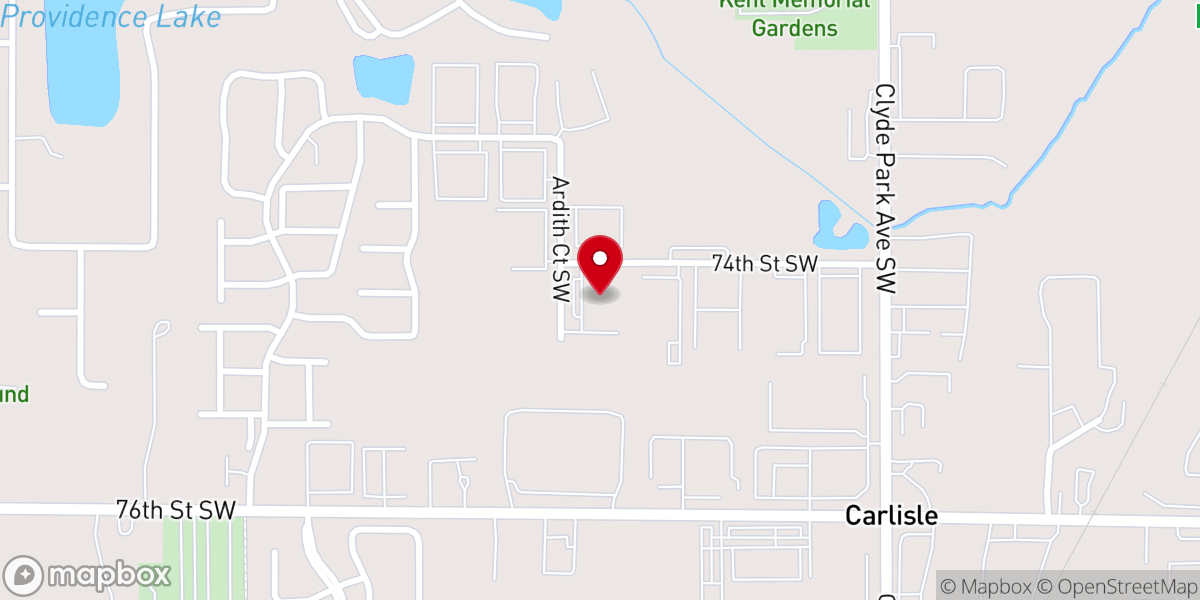 Map showing location of myparish app