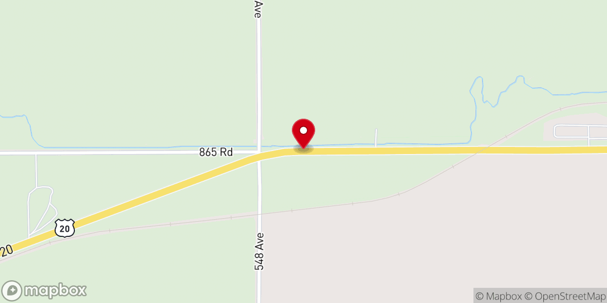 Map showing location of Evangelical Free Church