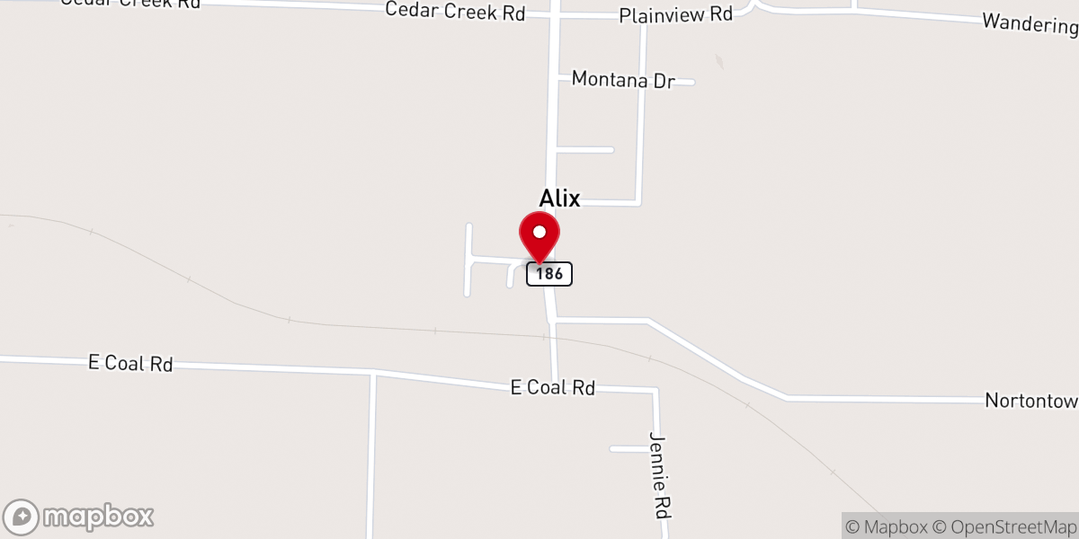 Map showing location of Gospel Truth Baptist Church