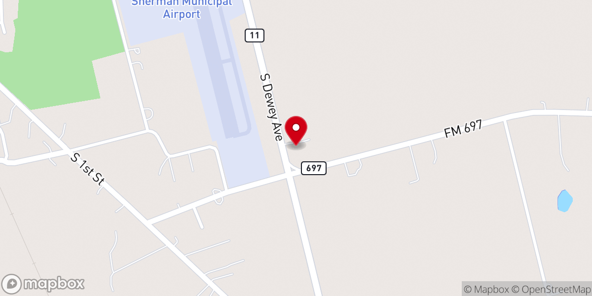 Map showing location of Merriman Hills Baptist Church
