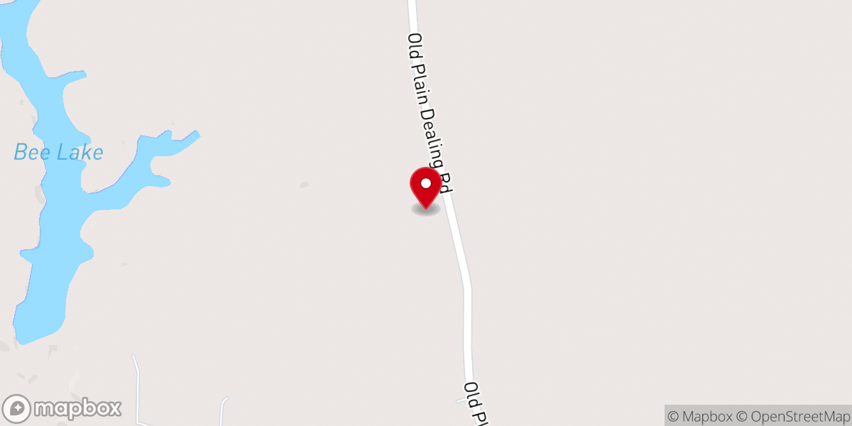 Map showing location of Lenwood Church