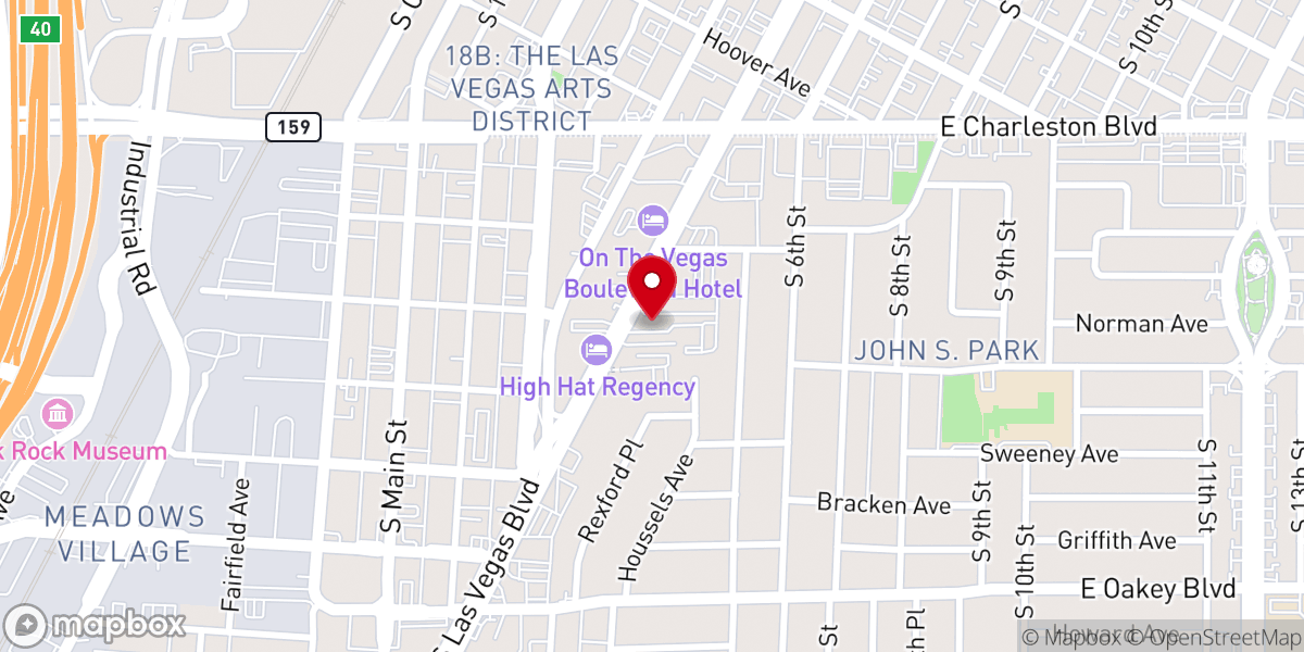 Map showing location of Royal Wedding Chapel