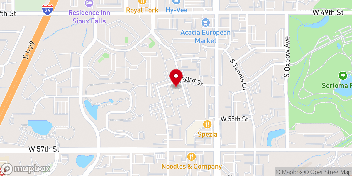 Map showing location of New Beginnings Faith Church